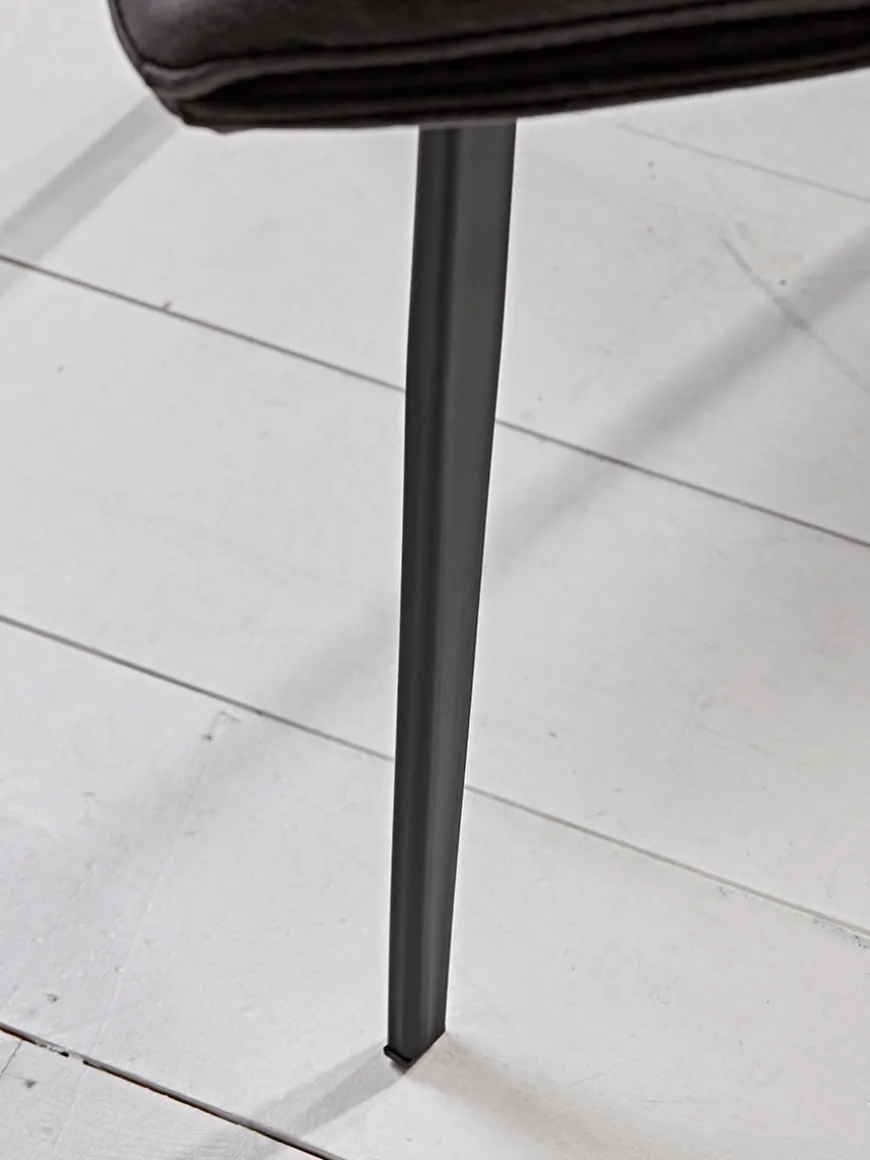 Two Williamsburg Dining Chairs - Carbon