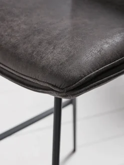 Two Williamsburg High Stools - Carbon