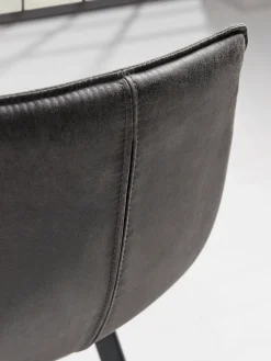 Two Williamsburg High Stools - Carbon