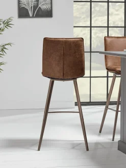 Two Williamsburg High Stools - Tan