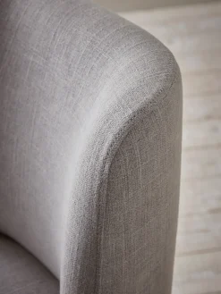 Upholstered Bar Stool - Grey