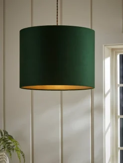 Velvet Shade Forest Green - Large