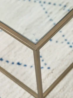 Villette Coffee Table - Burnished Brass