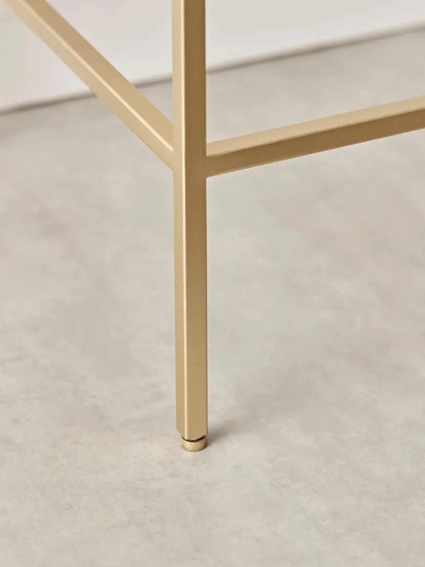 Villette Console Table - Soft Gold