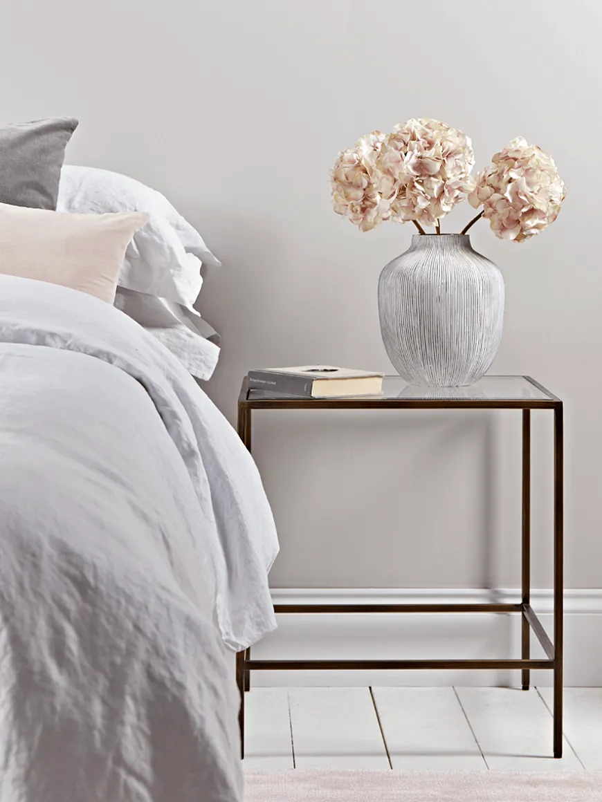 Villette Side Table - Burnished Brass