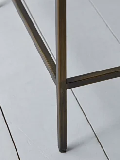 Villette Side Table - Burnished Brass