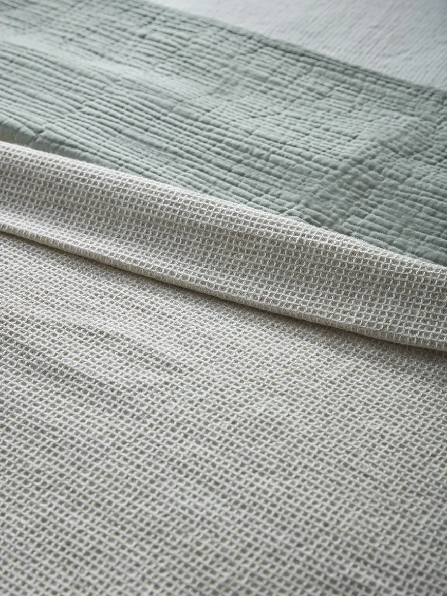 Waffle Cotton Bedspread
