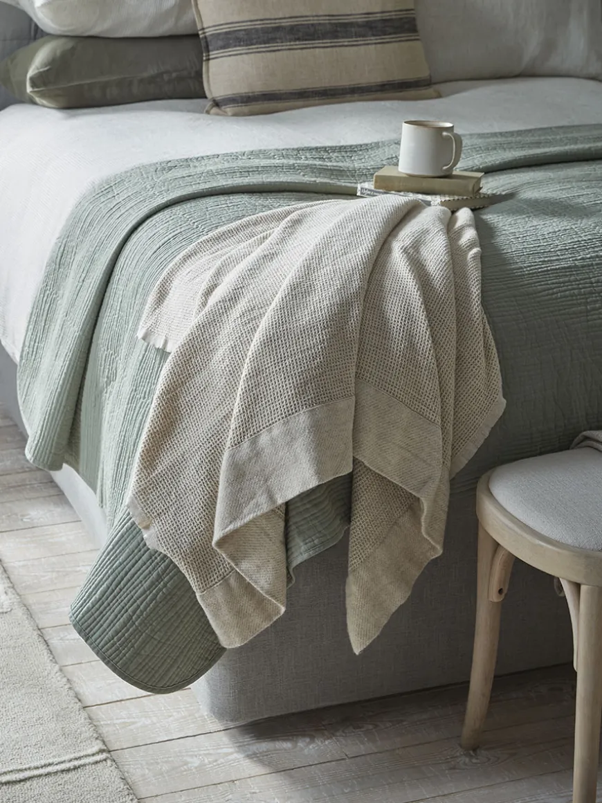 Waffle Cotton Throw