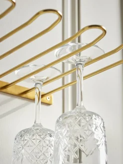 Wall Mounted Glass Rack