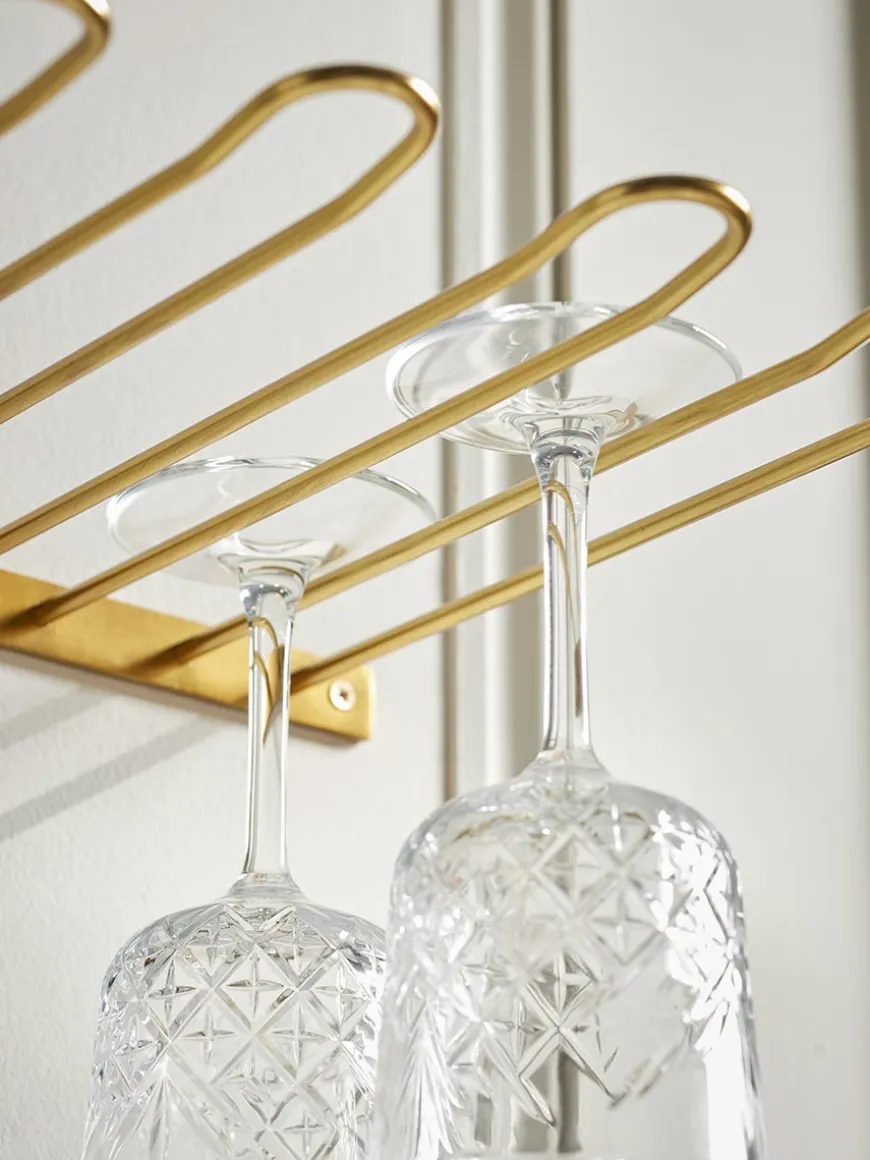 Wall Mounted Glass Rack