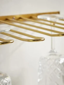 Wall Mounted Glass Rack