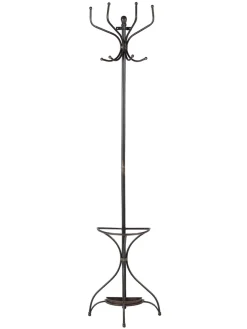 Wall Mounted Metal Coat Stand