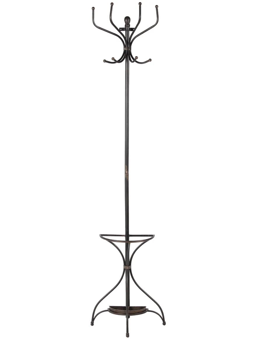 Wall Mounted Metal Coat Stand