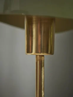 Wavy Dome Table Lamp - Khaki