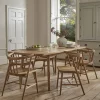 Weathered Oak Dining Table - Extendable