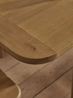 Weathered Oak Dining Table - Extendable