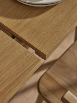 Weathered Oak Dining Table - Extendable