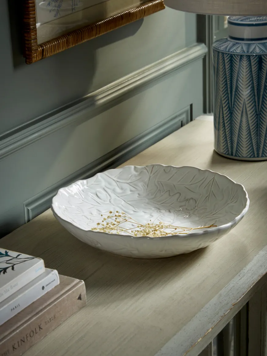 White Leaf Bowl