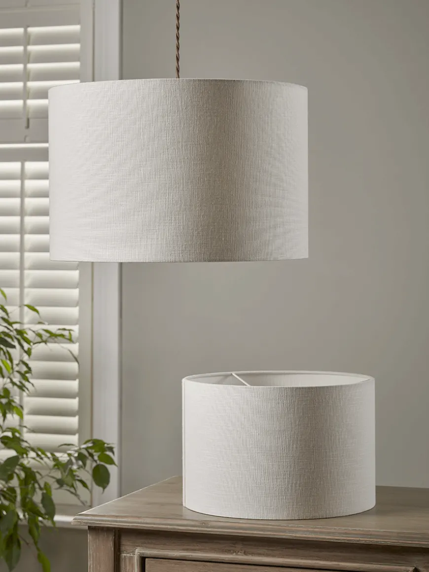 White Linen Shade