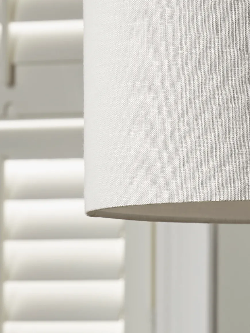 White Linen Shade