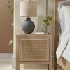 Wicker Bedside Table