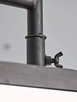 Wood & Metal Clothes Rail