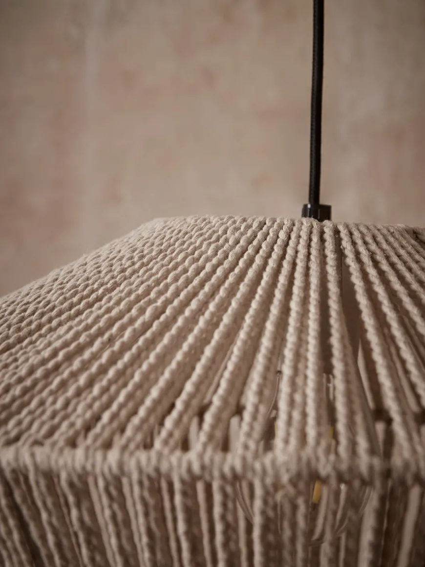 Woven Diamond Pendant