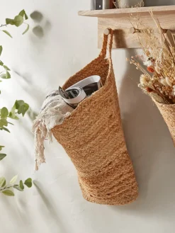 Woven Hanging Storage Basket - Large