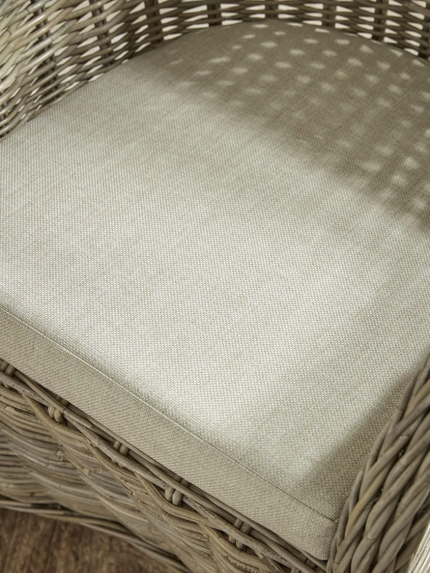 Woven Rattan Occasional Chair