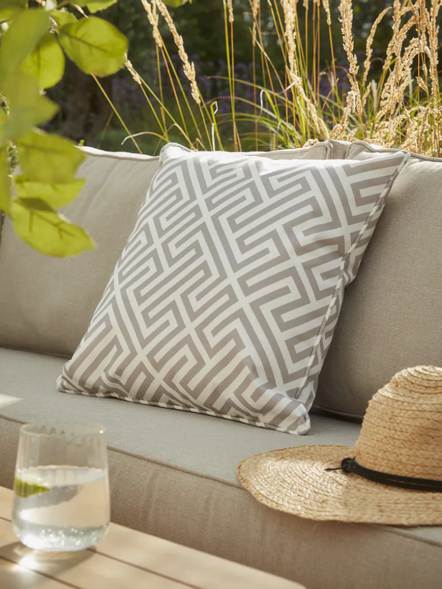 Zari Outdoor Cushion - Grey