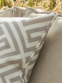 Zari Outdoor Cushion - Grey